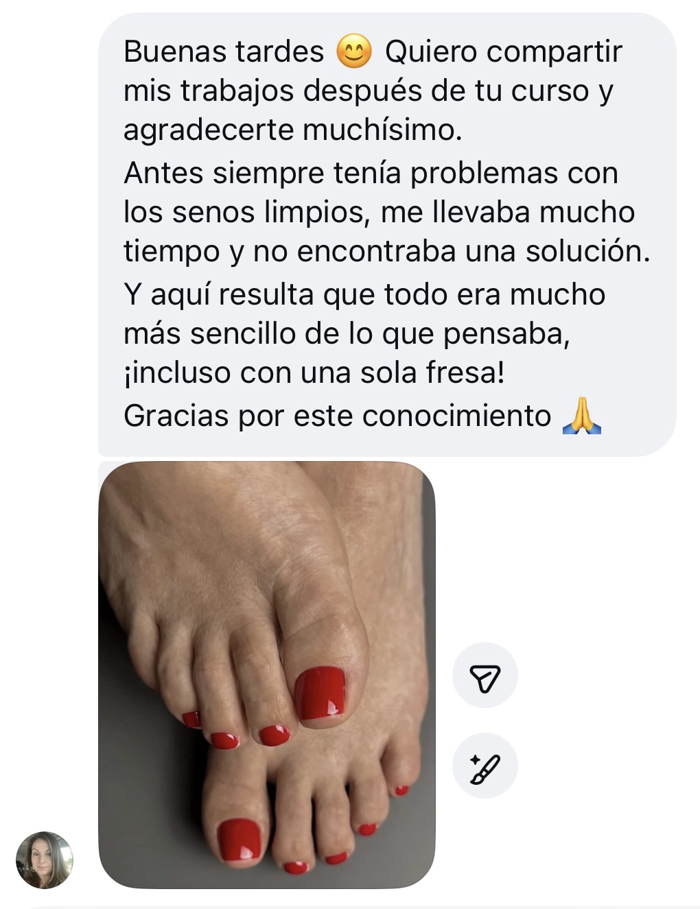 Opinión de alumna 2